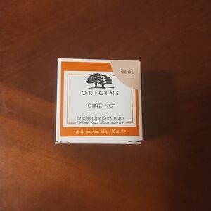 New Origins Ginzing Brightening Eye Cream - Cool, 0.5oz/15mL NIB